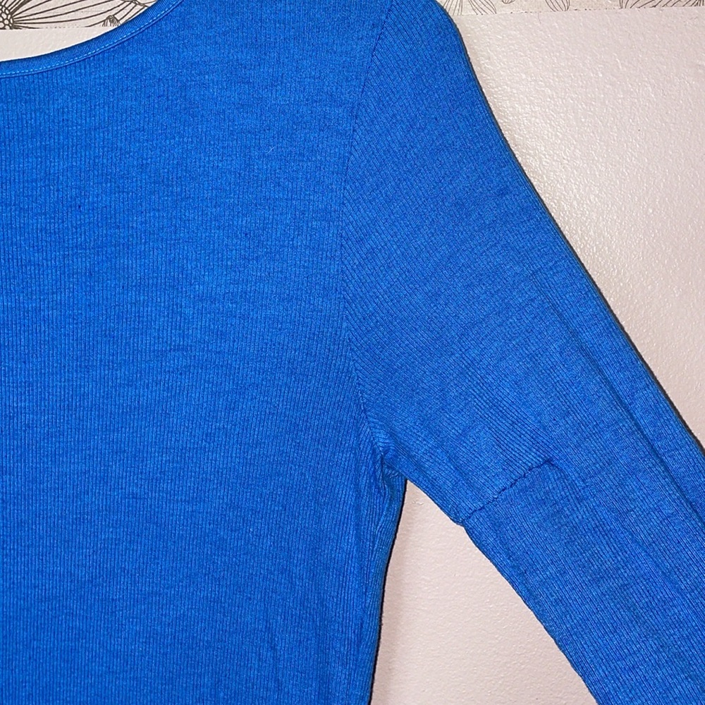 Enza Costa Silk Ribbed Scoop Back Midi Dress - Picture 7 of 10